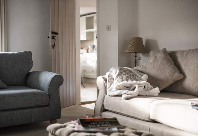 Snuggle up in a fluffy throw and watch a favourite film. 