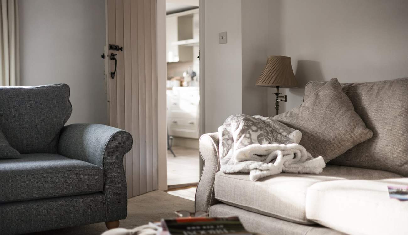 Snuggle up in a fluffy throw and watch a favourite film. 