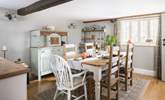 Gather everyone around the farmhouse table. - Thumbnail Image