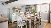 Gather everyone around the farmhouse table.