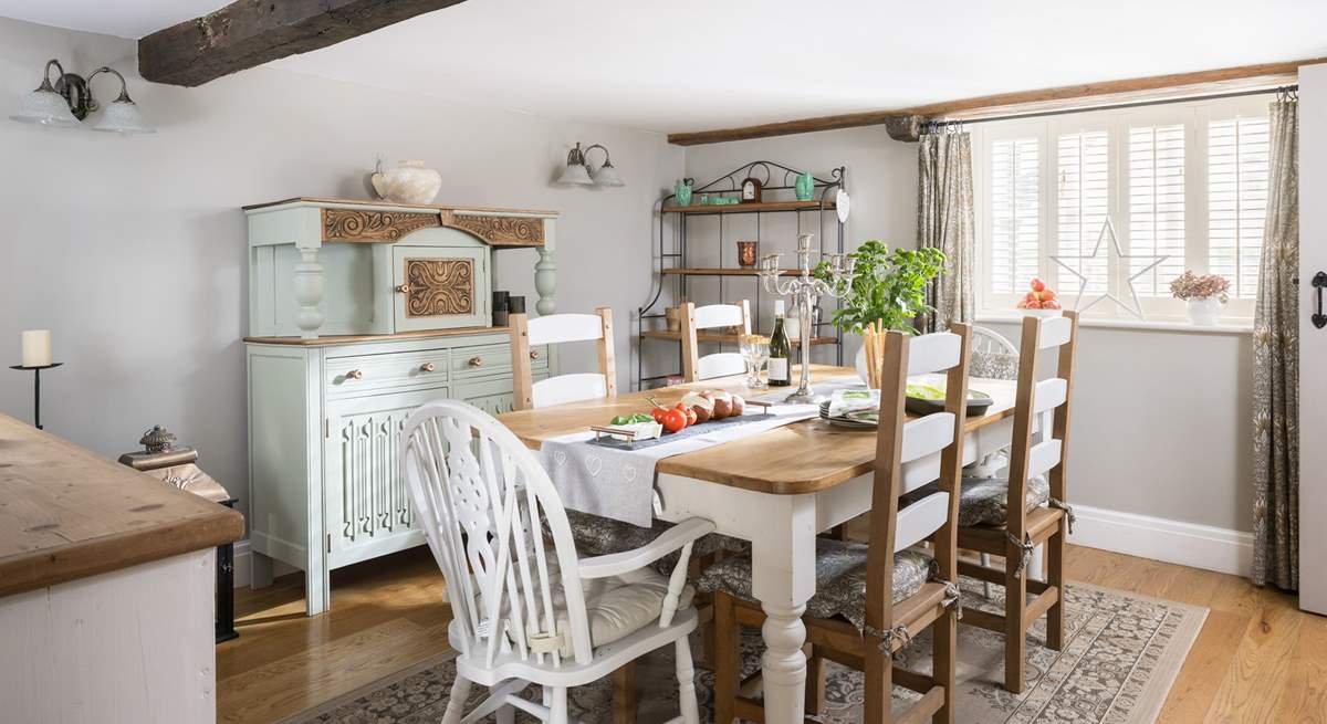 Gather everyone around the farmhouse table.