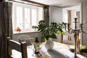 Celebrate in style in the beautiful dining-room.