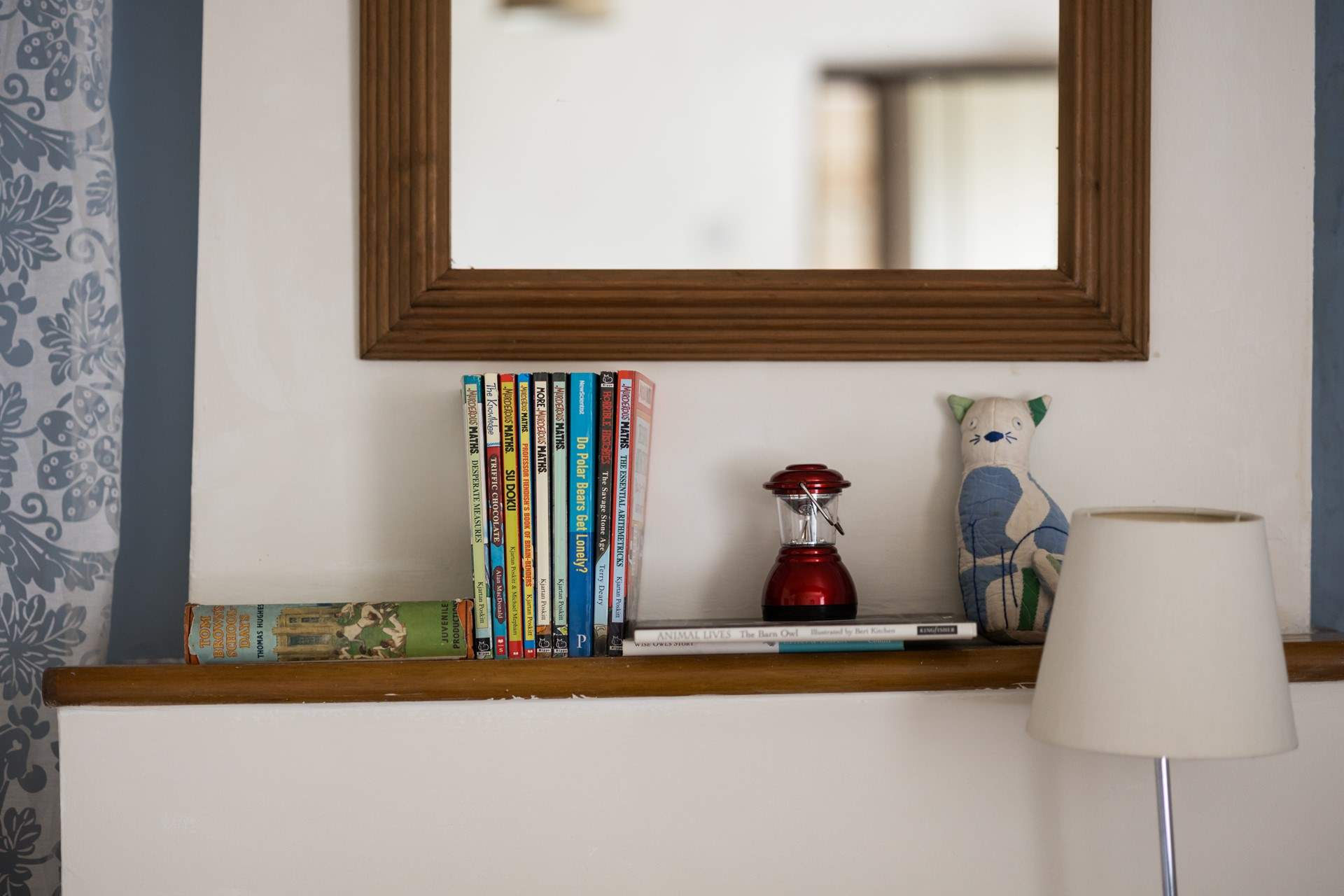 Plenty of books for the young among you.