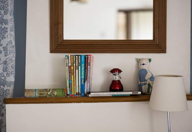 Plenty of books for the young among you.