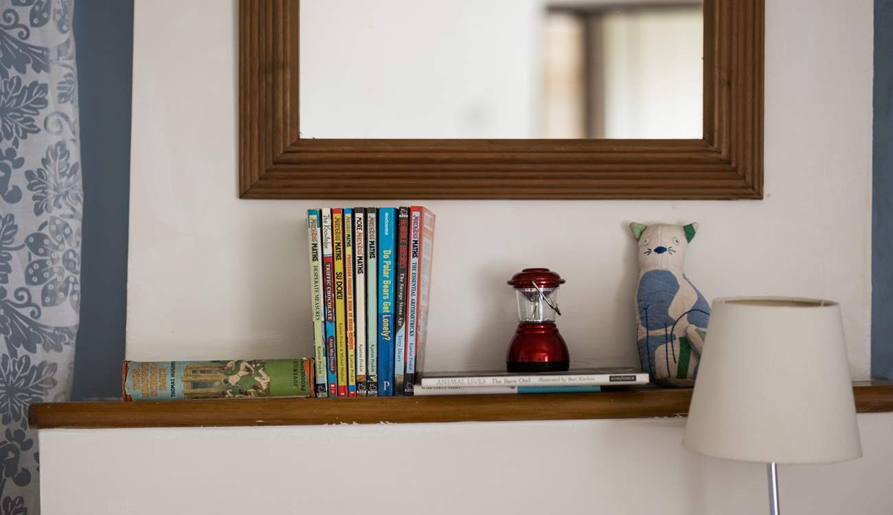 Plenty of books for the young among you.