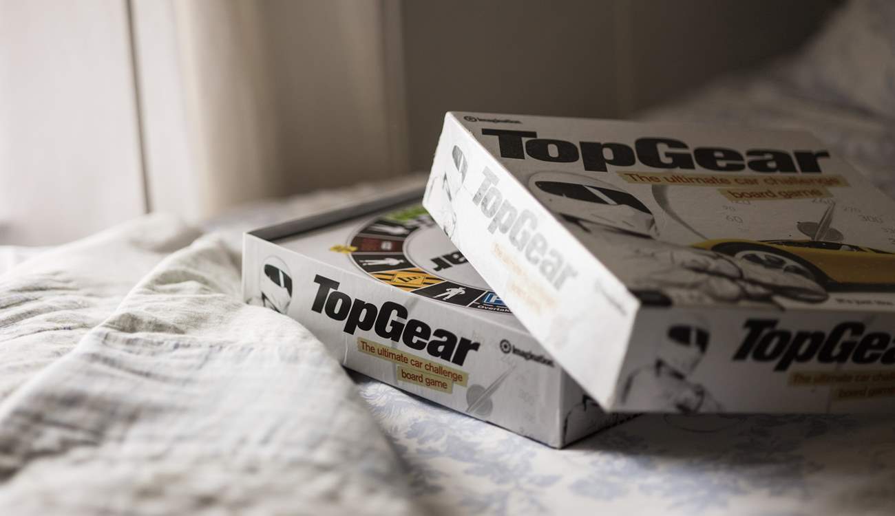 A family holiday is a great time to play games.