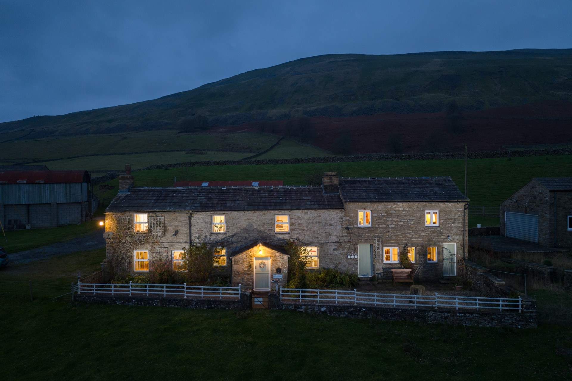 Cosy up for an evening in the Dales.