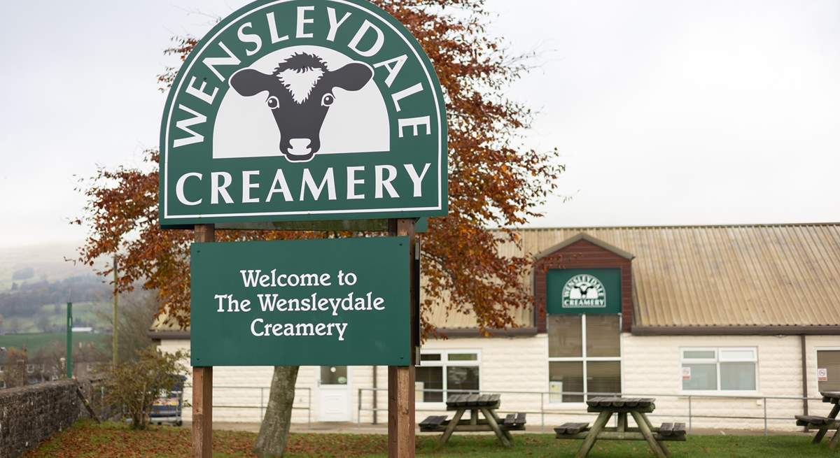 The creamery at Hawes is a must, to taste the cheese and enjoy a meal.