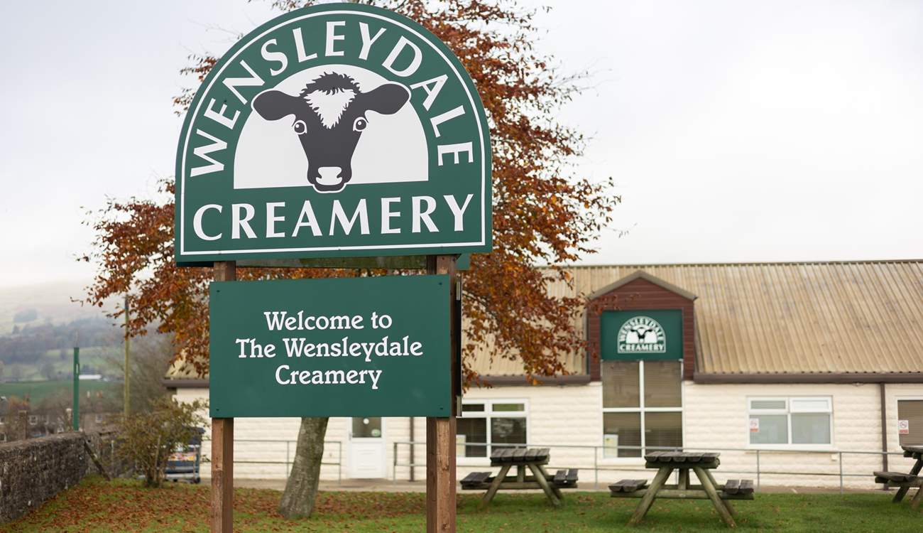 The creamery at Hawes is a must, to taste the cheese and enjoy a meal.