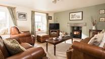 Settle into the comfy leather sofas and take in the original features.