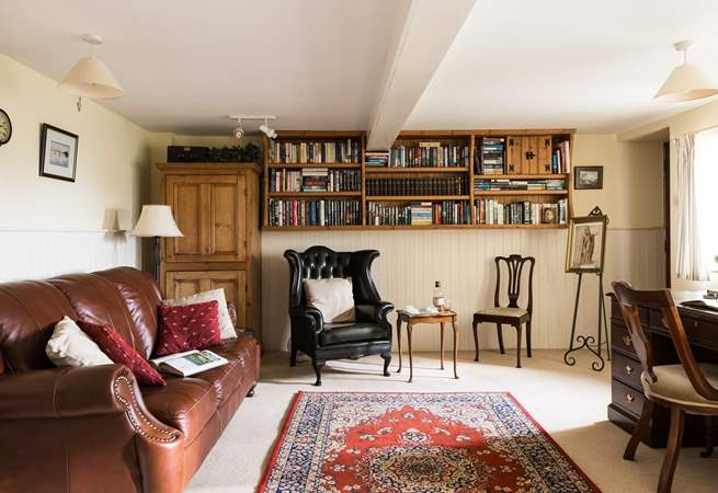 This room is great for taking in the peace and quiet of the Yorkshire Dales, with the only sound being the bleating of the sheep.