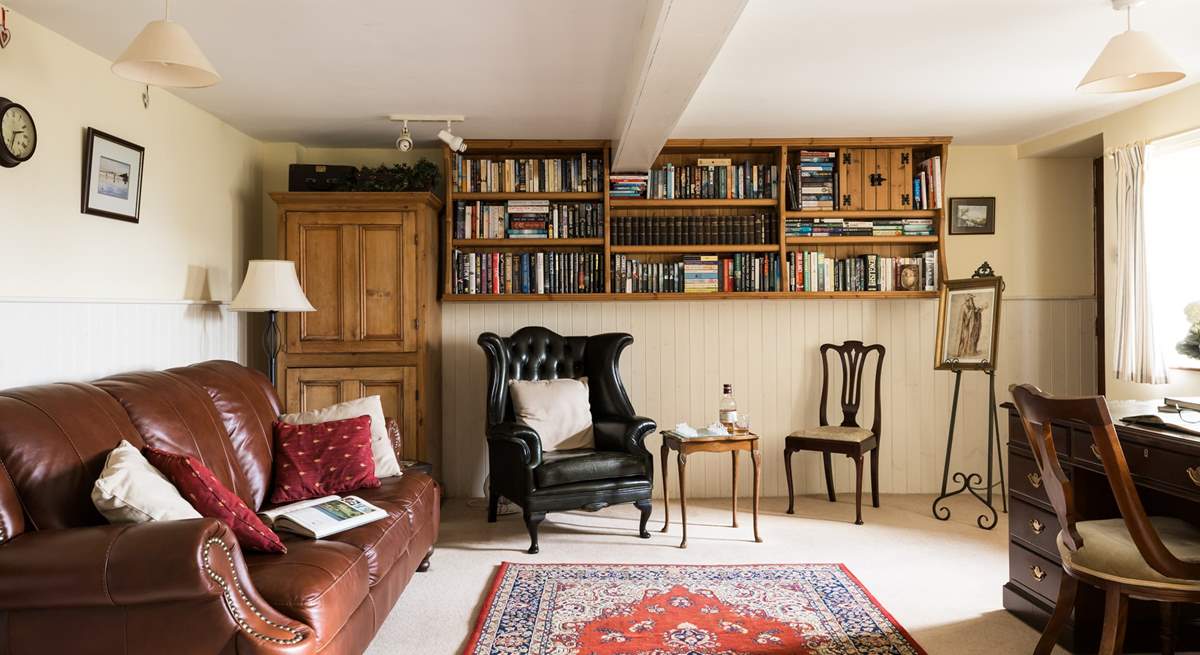 This room is great for taking in the peace and quiet of the Yorkshire Dales, with the only sound being the bleating of the sheep.