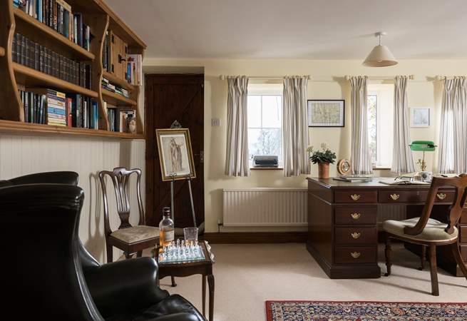 Catch up with your reading or a good game of chess.