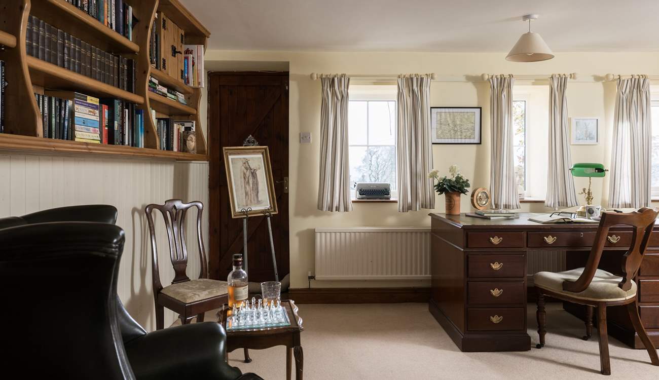 Catch up with your reading or a good game of chess.