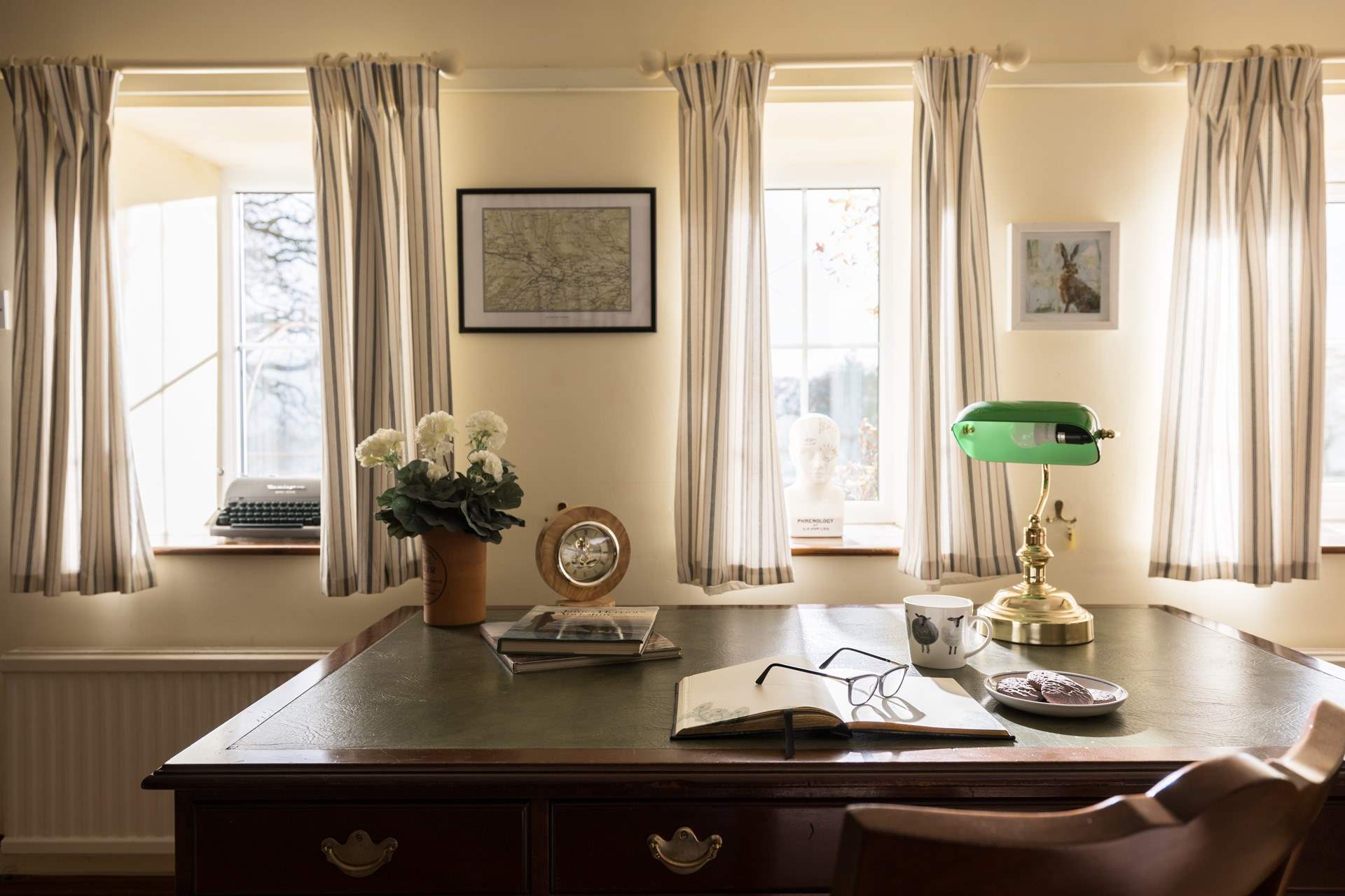 With all the peace and quiet maybe this will be the place to let your creative juices flow.