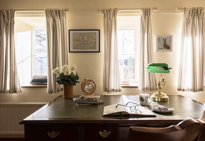 With all the peace and quiet maybe this will be the place to let your creative juices flow.