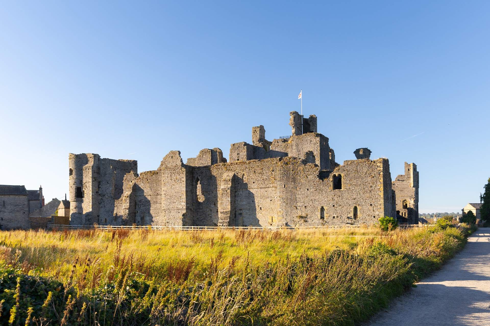 Why not visit Middleham Castle nearby.