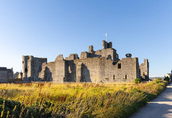 Why not visit Middleham Castle nearby.