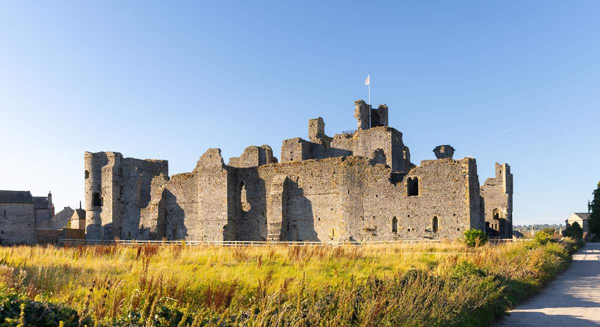 Why not visit Middleham Castle nearby.