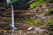 Hardraw Falls is only minutes from the farmhouse.