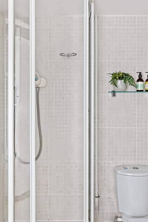 Start the day with that all-important wake-me-up shower.