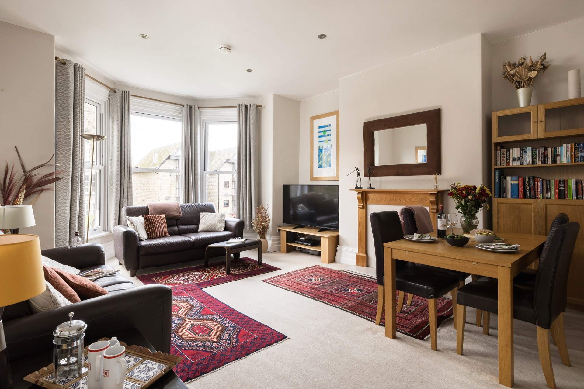 Cosy up on the sofas and enjoy a film night in. 