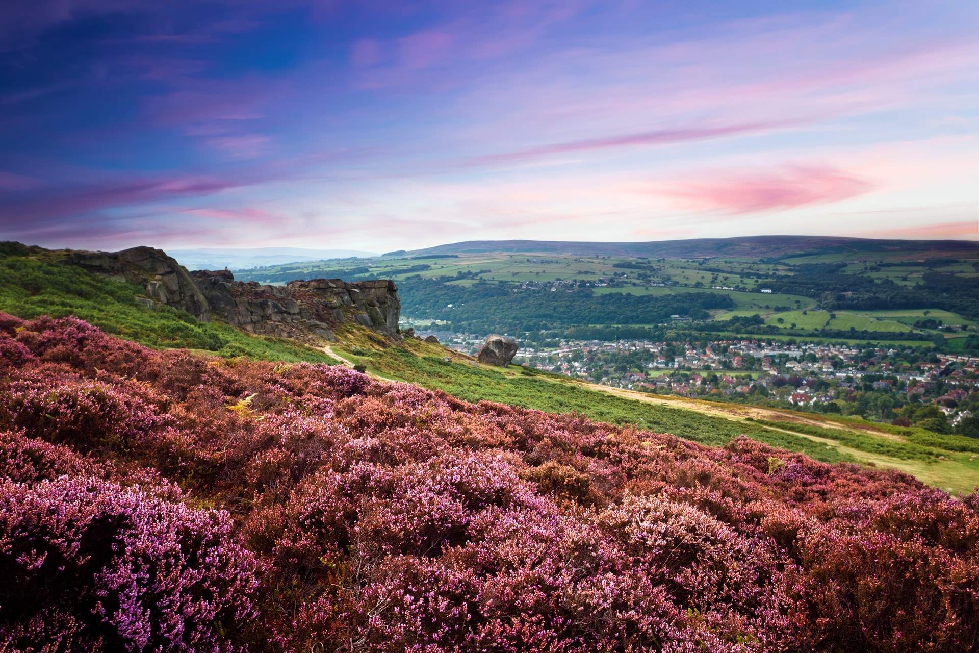 Stunning throughout the year, Ilkley Moor!