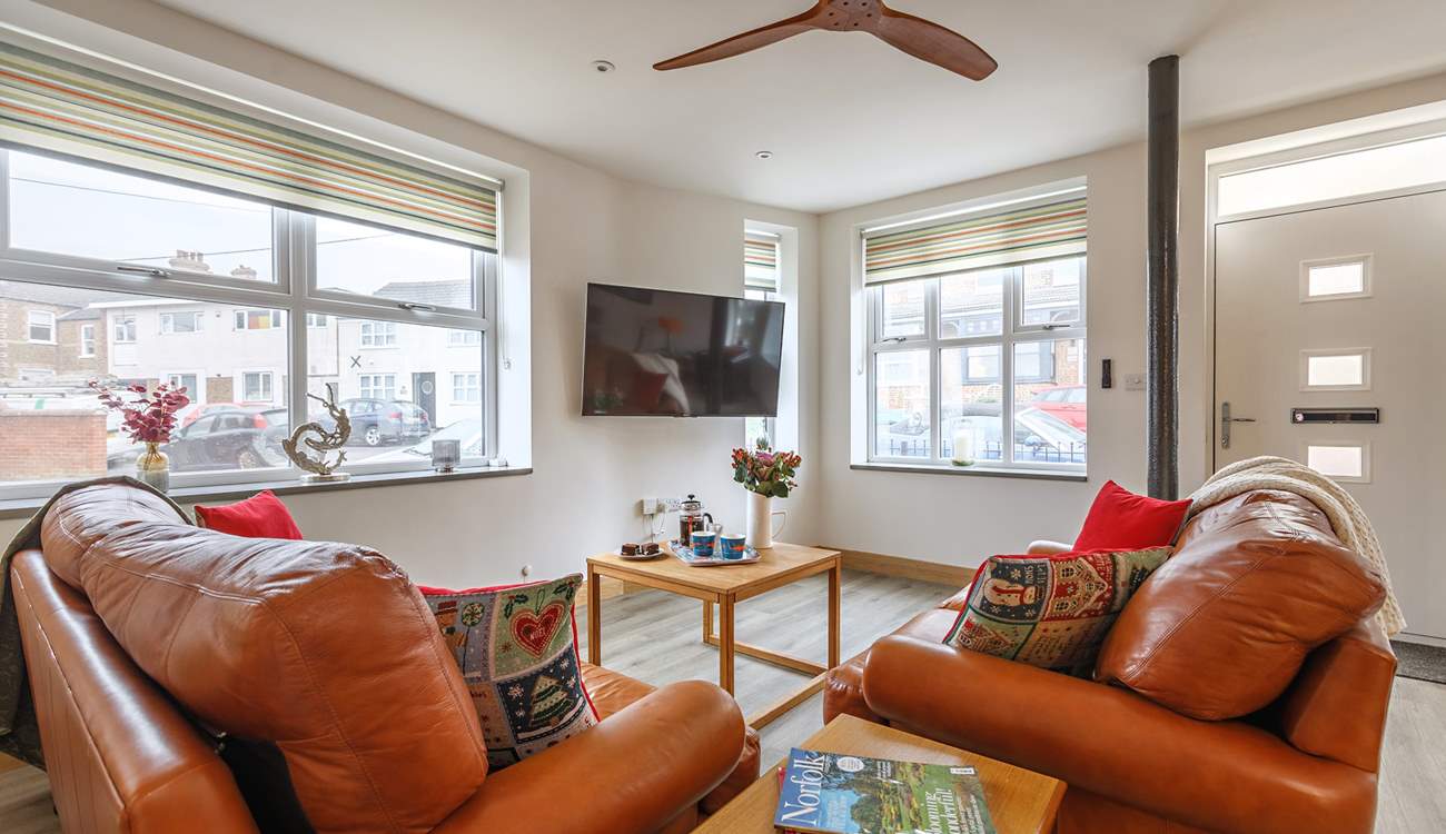 Cosy up and watch your favourite movies.