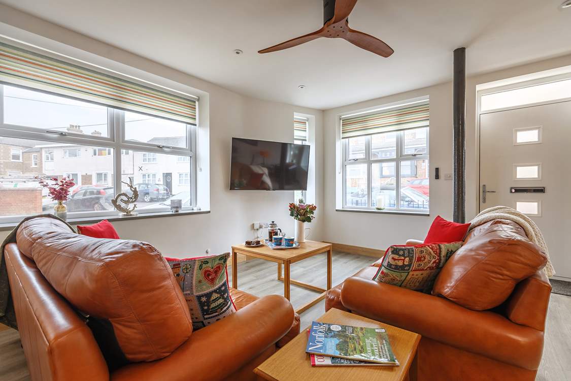 Cosy up and watch your favourite movies.