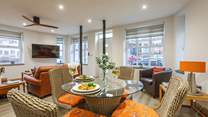 The open plan living area is a welcoming space.