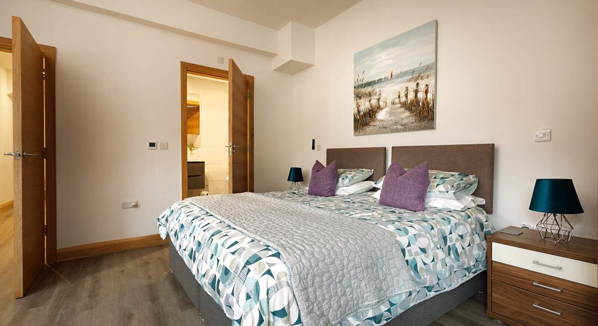 Bedroom 2 has a super-king size bed which can be made into twin beds if required.