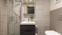 Wake up to an invigorating shower.