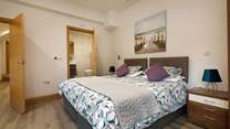 This super-king size bed is just perfect for holiday lie-ins.