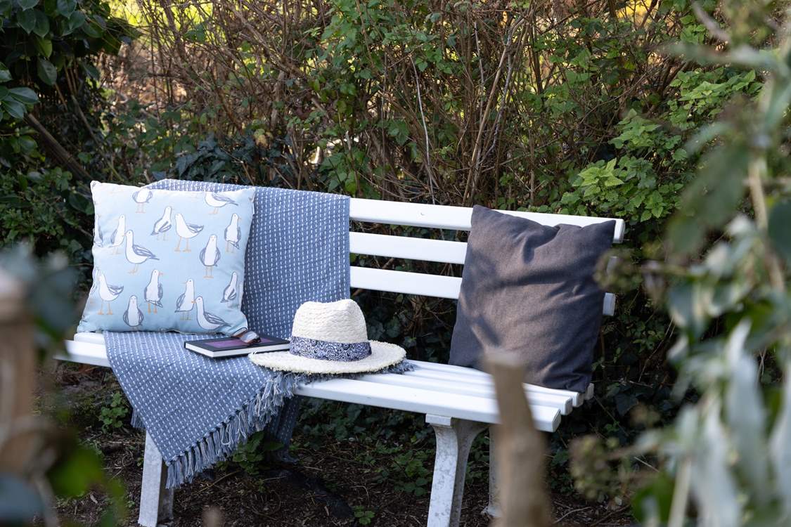 A spot in the garden to escape with a good book.