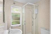 The shower-room in the annexe.