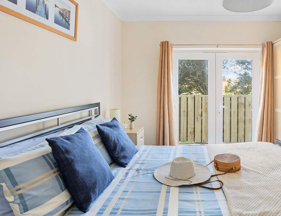 You have a choice of four bedrooms, bedroom 1 has patio doors leading outside.