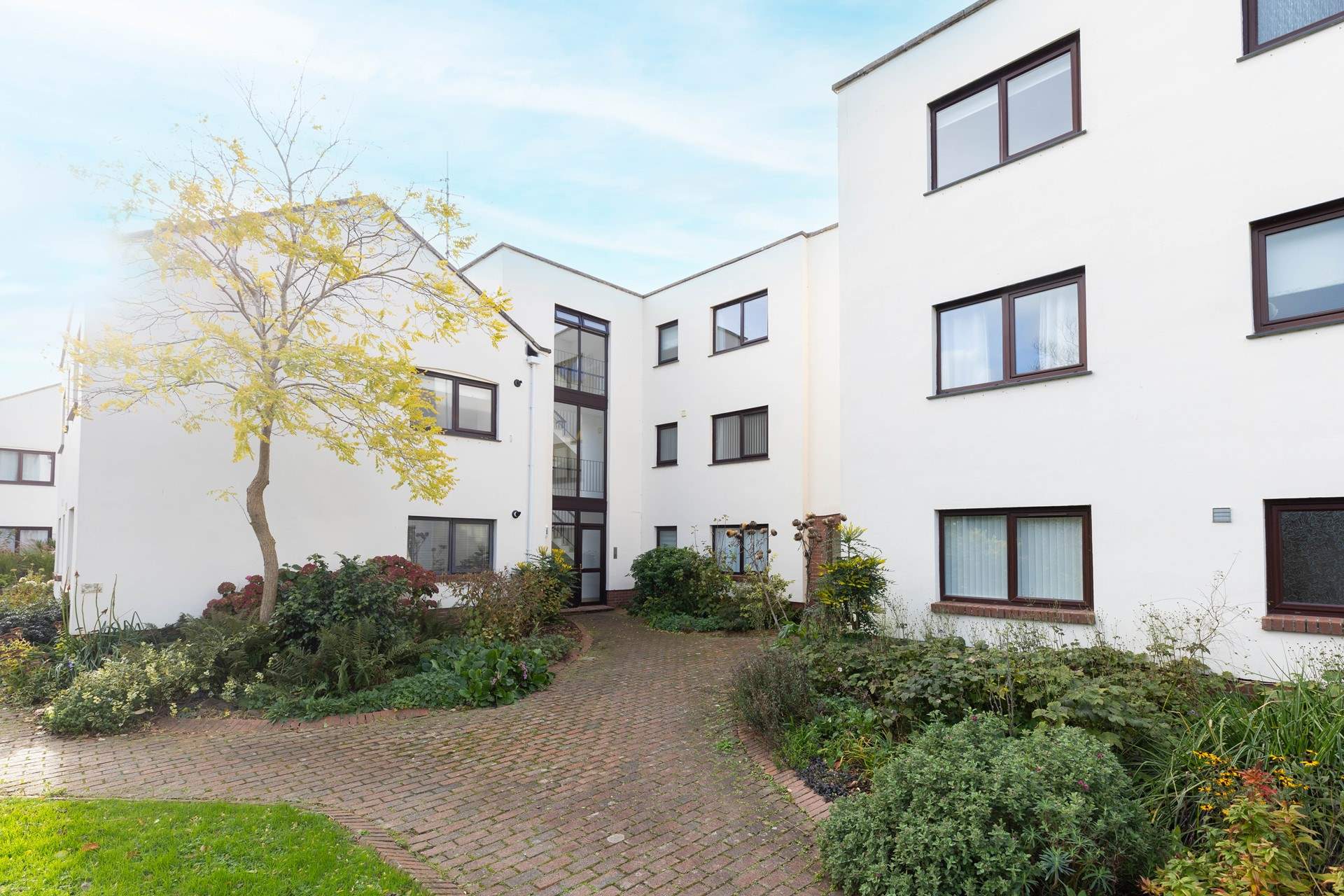 Head to the front door and up the stairs to The Lobster Pot.