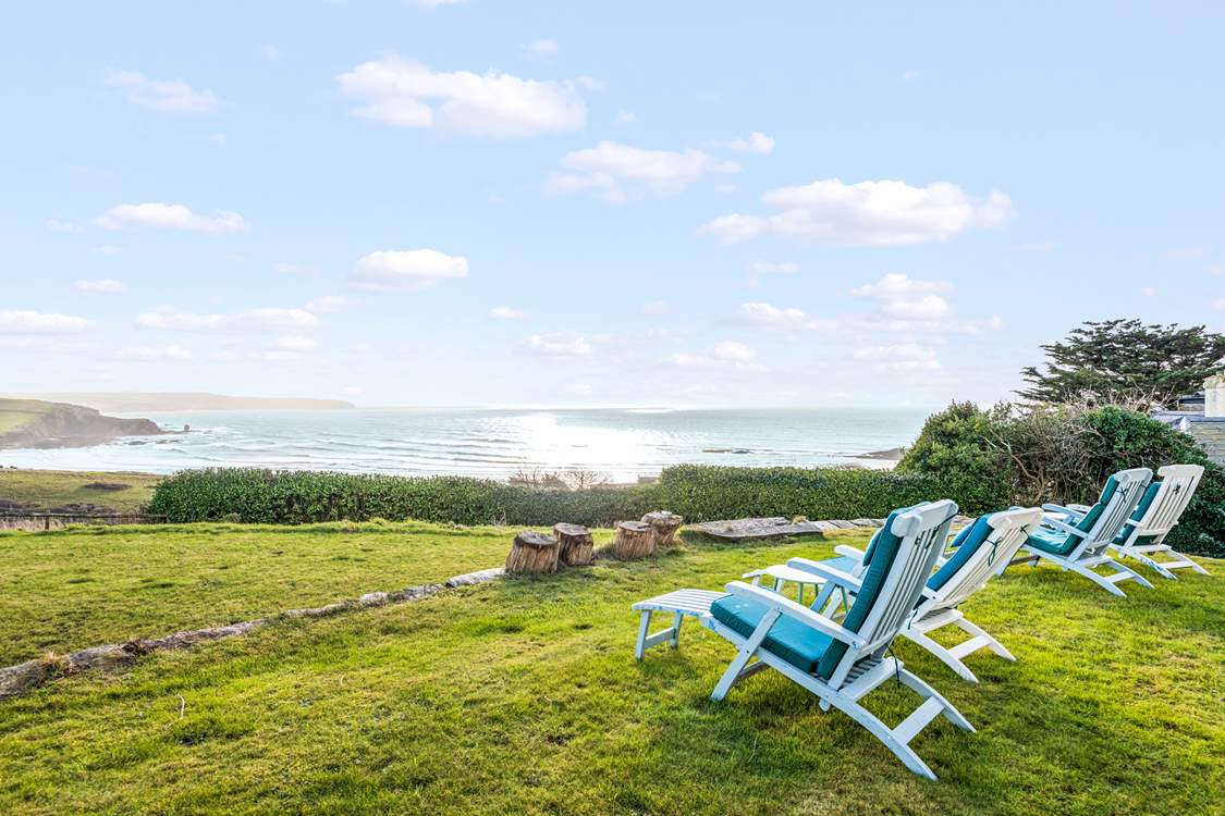 Welcome to Seaview. Picture lazing back here on a sunny day.