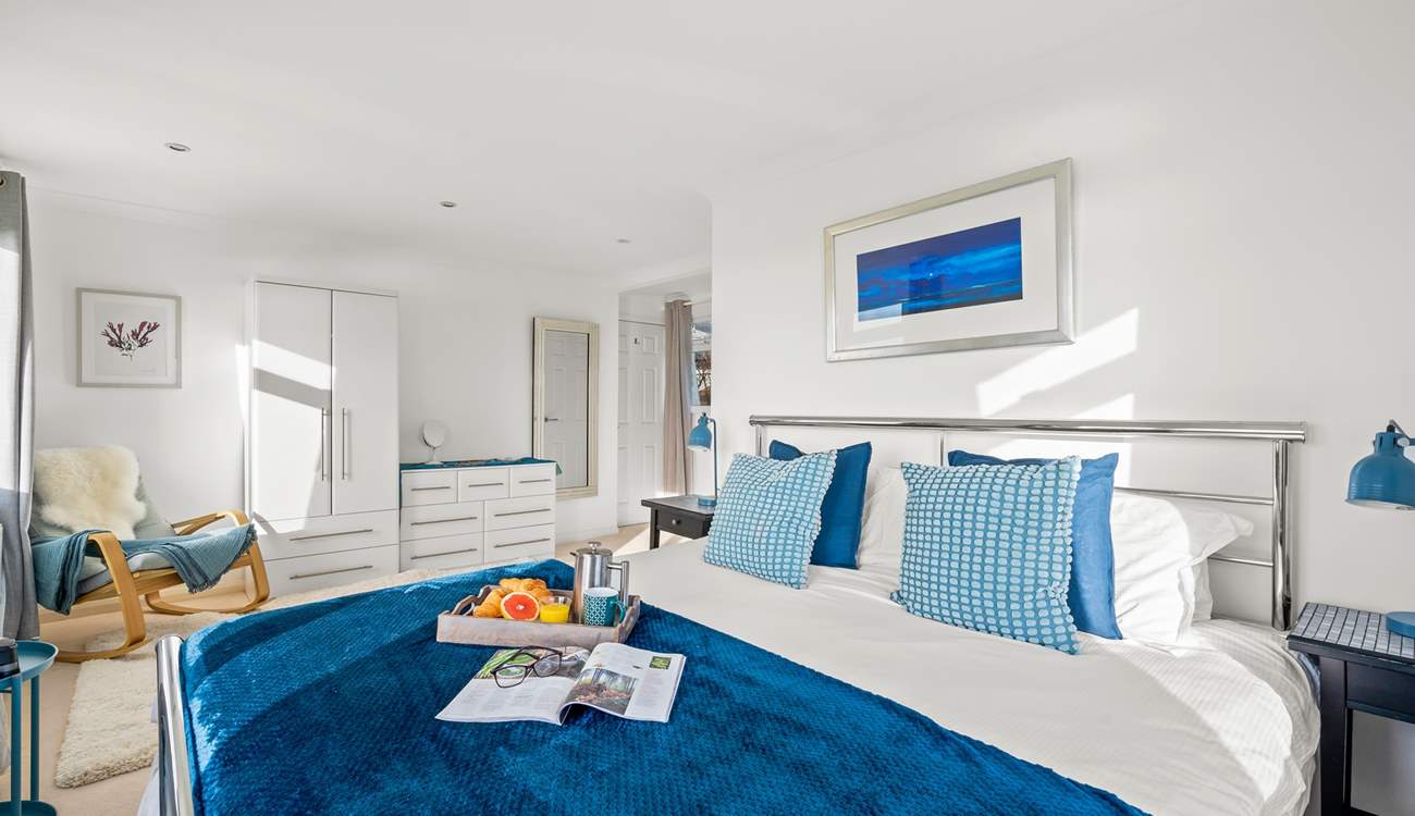 Bedroom 2 is super inviting and very spacious.