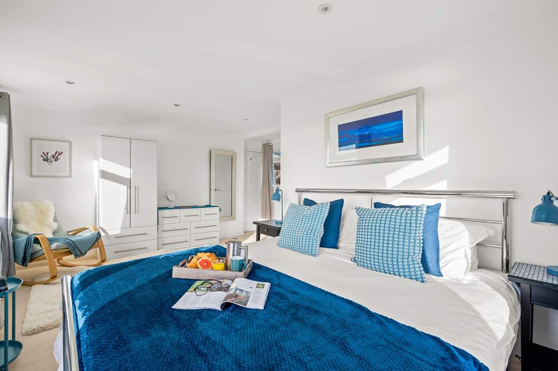 Bedroom 2 is super inviting and very spacious.