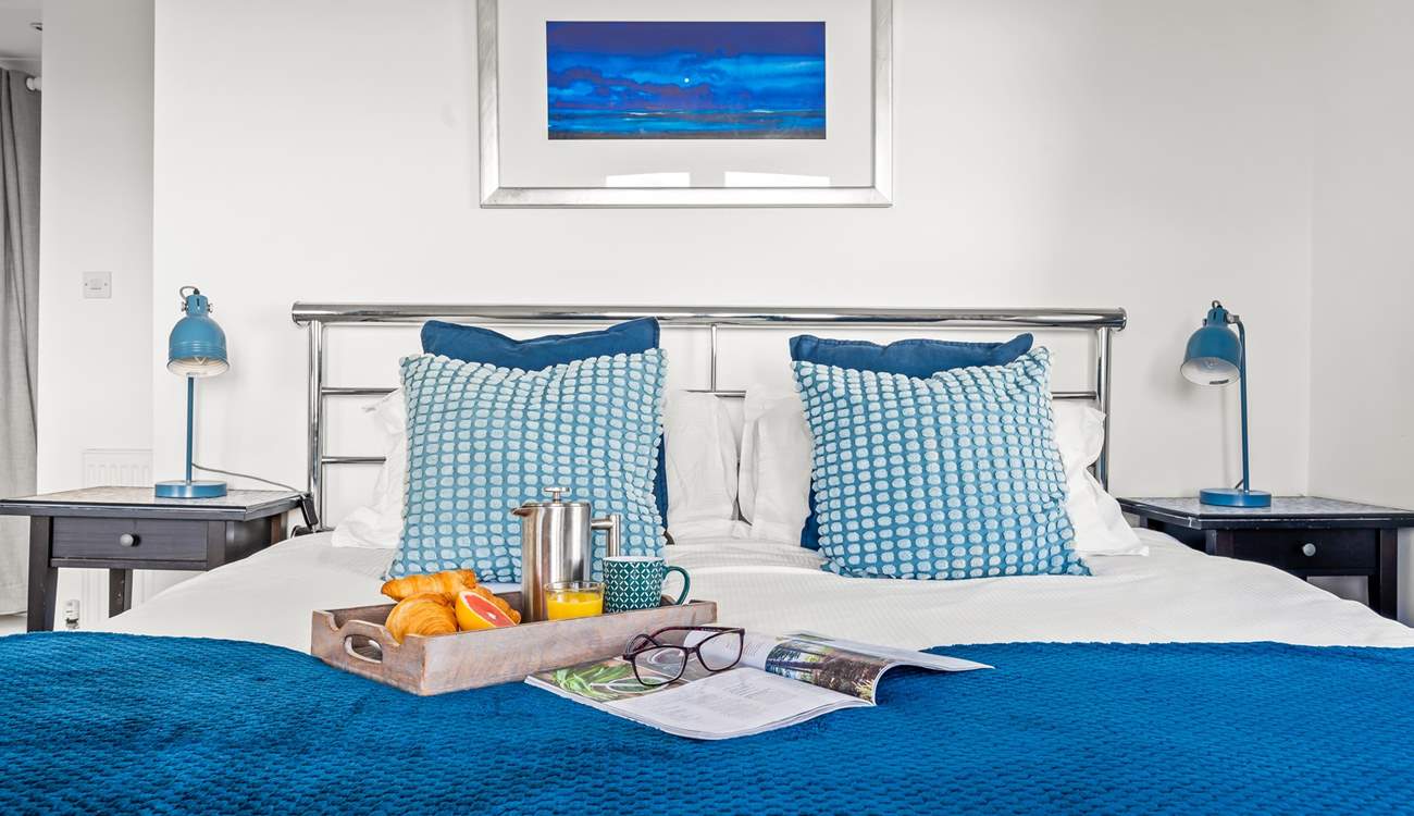 Super inviting decor throughout.