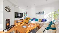 Cosying up in this lovely space is such a treat.