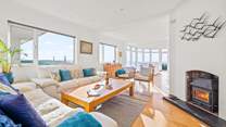 The living-room is such a cosy place to unwind and relax in.