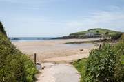 Welcome to Bigbury Beach, simply stunning!