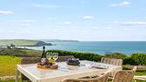 Dining al fresco in this spot is superb.