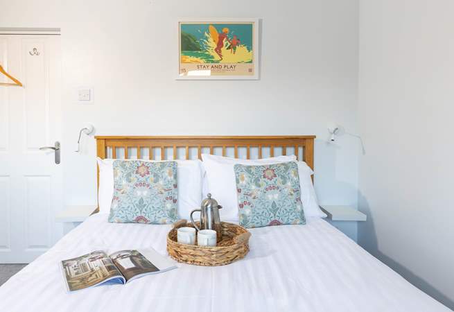 Escape to bedroom 4 with a coffee and a magazine. 