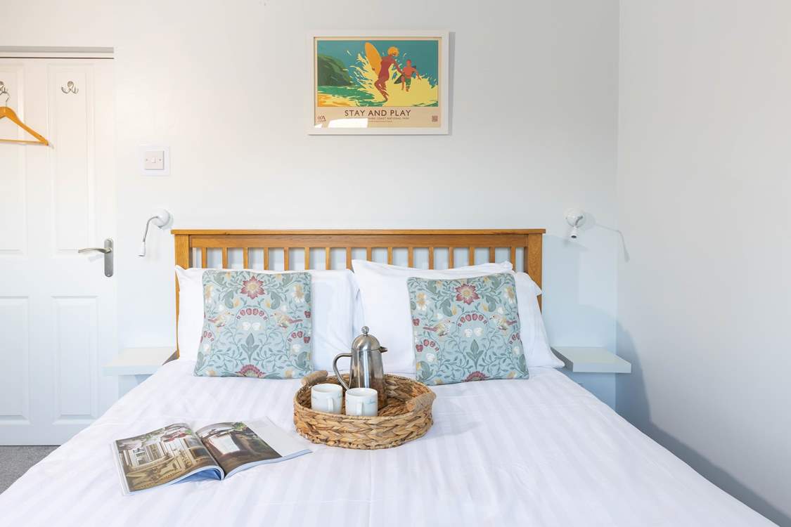 Escape to bedroom 4 with a coffee and a magazine.