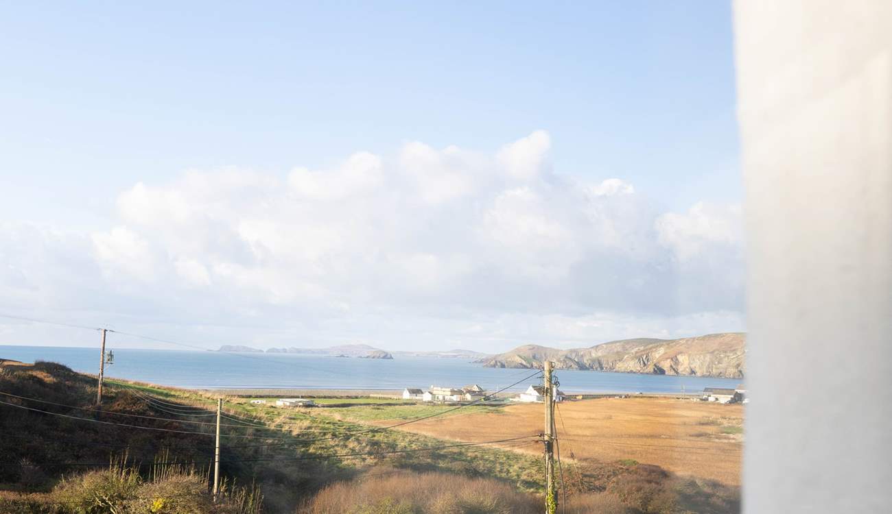 Captivating views from the cottage. 