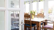 Throw open the doors for a cooling breeze on a summer's day. 