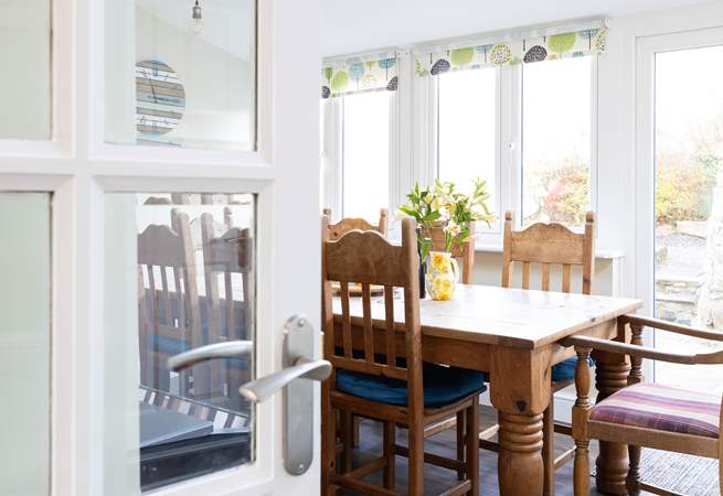 Throw open the doors for a cooling breeze on a summer's day. 